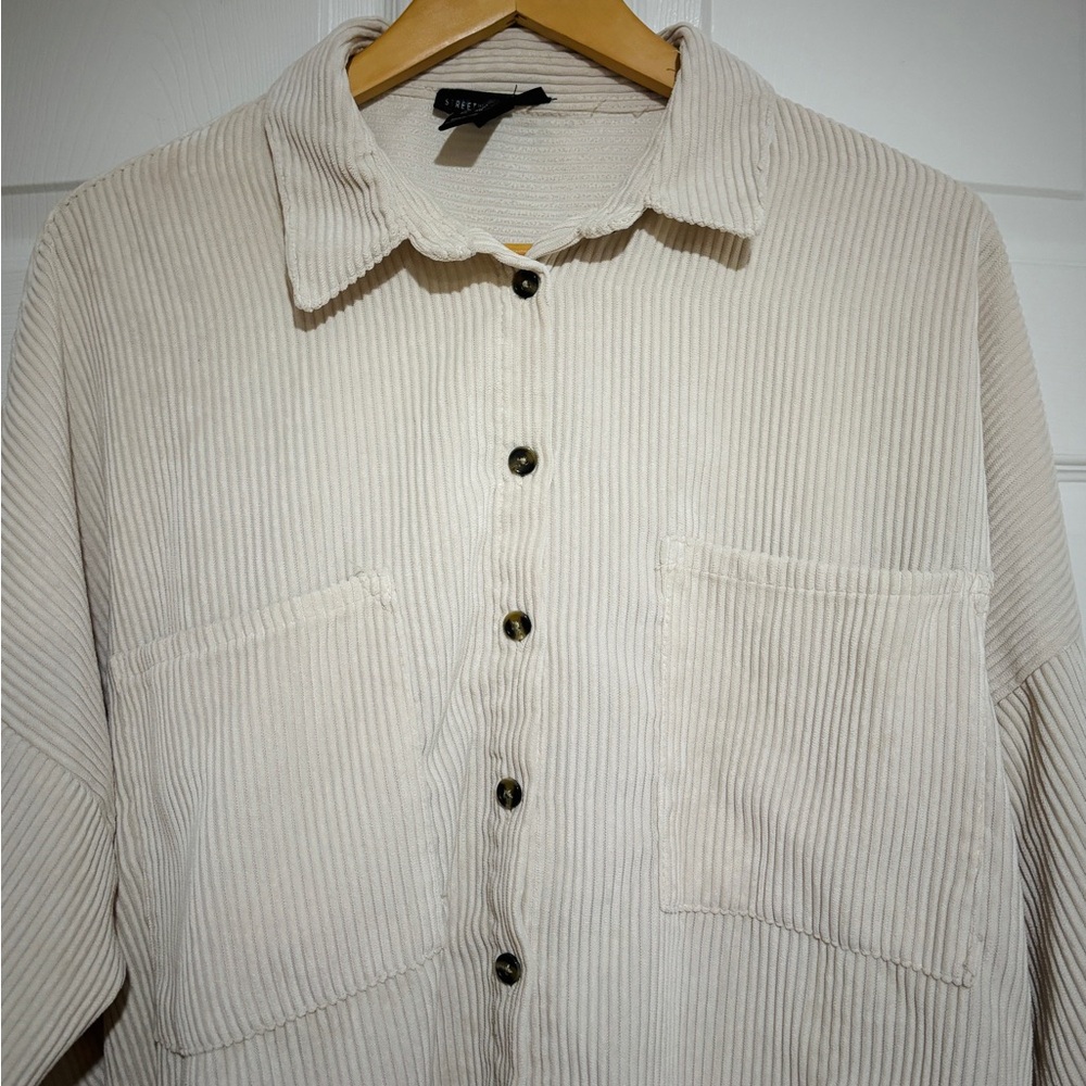 Corduroy jacket/shirt, Size XL, Streetwear society